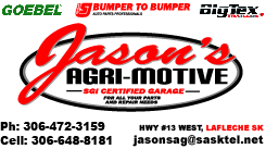 Bumper to Bumper, Jason's Agri-Motive Business For Sale