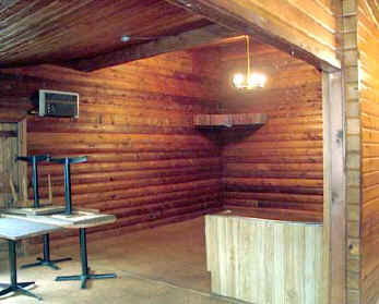 back restaurant area in main building