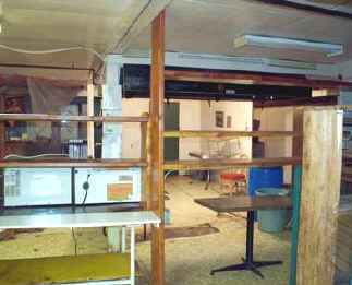 More of the Restaurant kitchen in main multi use building