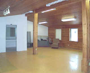 main hall in multi use building