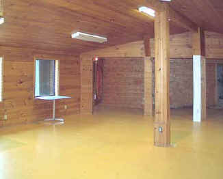main hall in multi use building
