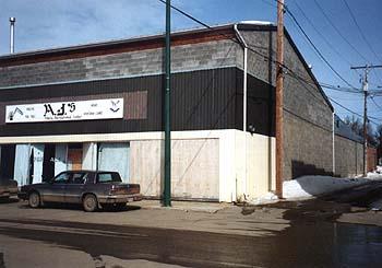 NE view of building.  Owner is eager to sell!