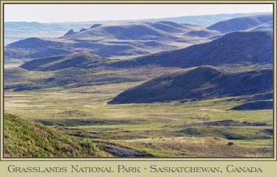 Grasslands National Park - Saskatchewan, Canada