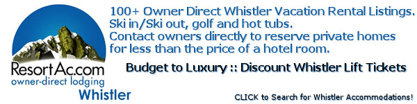 Whistler Owner Direct Accommodations